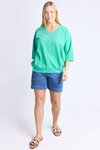 Mazie Vee Neck (Gumdrop Green)