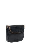 Fifi Crossbody (Black Croc)