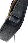Fifi Crossbody (Black Croc)