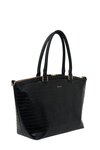 Milan Carry-All Bag (Black Croc)