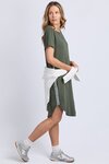 Bay Tape Dress (Khaki)