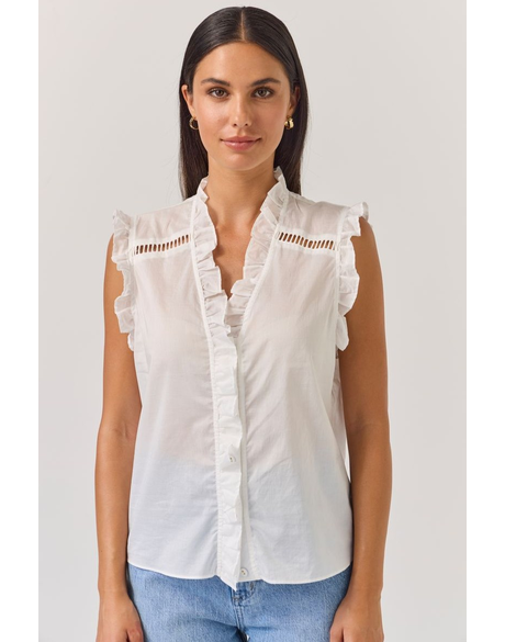 Mia Top (Soft White)