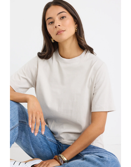 Street Stone Crew Neck Short Sleeved Boxy SS Tee