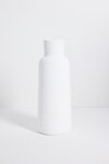 Matte White Textured 33cm Vase