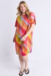 Rena Dress (Rena Striped Print)