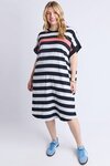 McKinley Dress (Black and White Stripe)