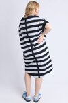 McKinley Dress (Black and White Stripe)