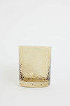 Hammered Amber Tumbler