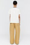 Aiden Tee (Ivory + Brown)