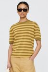 Francisco Knit Tee (Sand + Khaki)