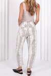 Leo Barrel Jeans (Snake Print)
