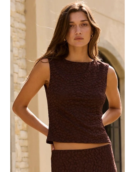 Breathless Lace Sleeveless Top
