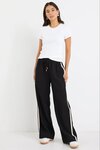 Townie Side Stripe Wide Leg Pants