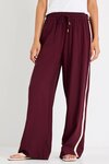 Townie Side Stripe Wide Leg Pants
