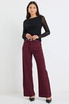 Zoey High Rise Wide Leg Pocket Jean