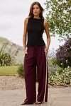 Townie Side Stripe Wide Leg Pants
