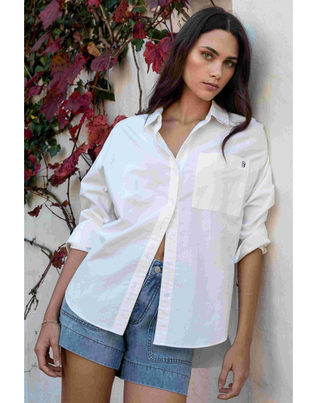 Signature Oxford Oversized Shirt