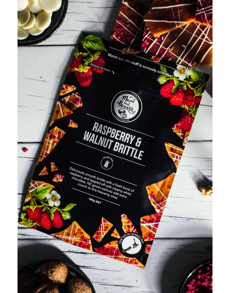 Rasberry and Walnut Brittle Bag