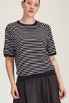 Cecilia Stripe Knit Tee