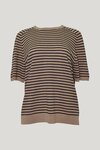 Cecilia Stripe Knit Tee