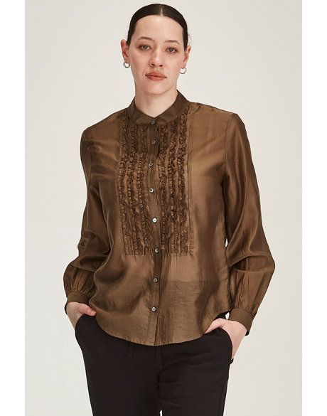 Ami Ruffle Shirt 