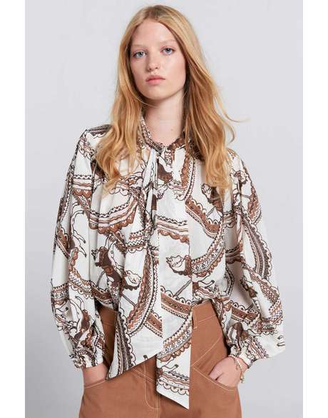Reining Bow Blouse