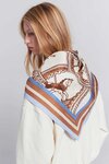 Carousel Classic Silk Scarf
