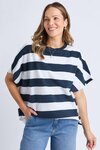 Gab Sweat (Navy with White Stripe)