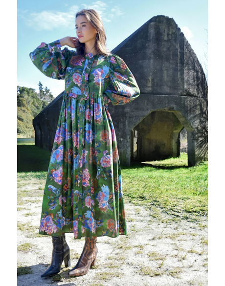 Floral Flair Dress