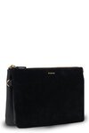 Tilly Big Sis Crossbody Bag (Black Suede)