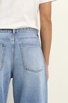 Campus Tie Waist Barrel Jeans
