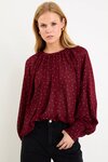Cosmopolitan Crew Neck Floaty LS Top