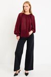 Cosmopolitan Crew Neck Floaty LS Top