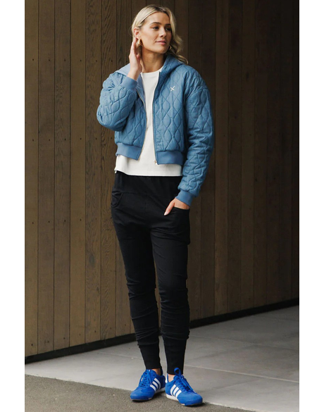 Apartment Pants (Black w/ Marine Blue Shadow X)