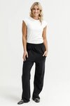 Avenue Pants (Black/Sapphire)