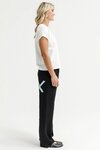 Avenue Pants (Black/Sapphire)
