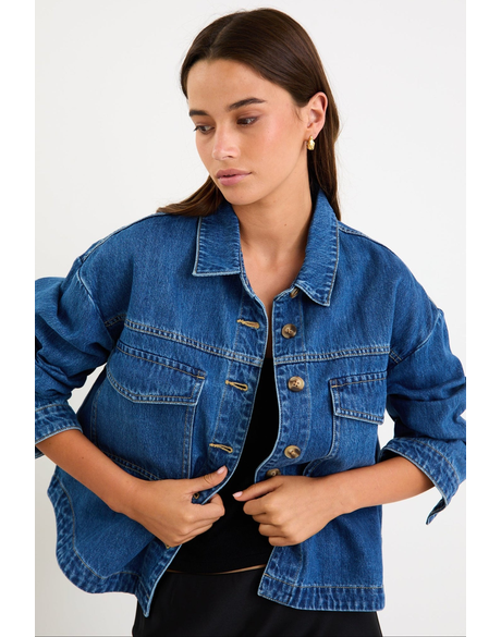 Echo Patch Pocket Denim Jacket