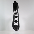 Katerina Boot (Black White Sole)