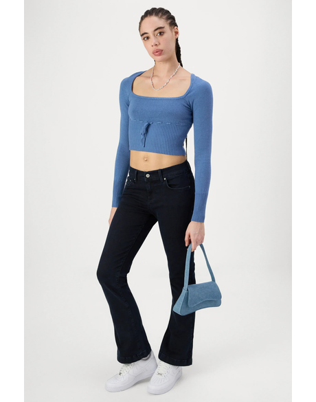 Fallon Mid Rise Jeans (Laure Wash)