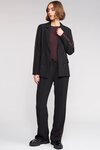 Clementine Blazer (Black/Raisin)