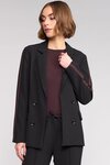 Clementine Blazer (Black/Raisin)