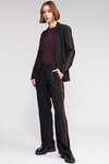 Clementine Blazer (Black/Raisin)