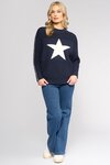 Batwing Star Sweater