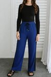 Indiana Wide Leg Pants (Heritage Blue)