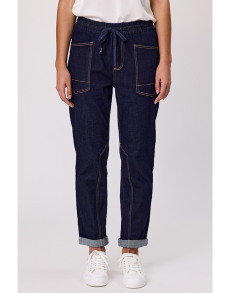 Caleb Relaxed Jogger (Indigo)