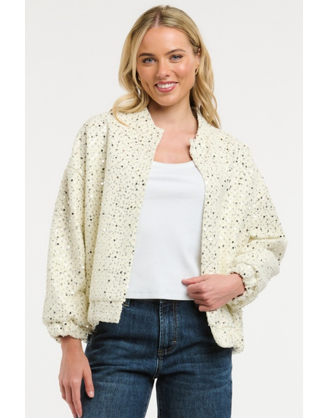 Sequin Bomber