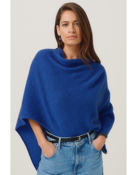 Two Tone Poncho 