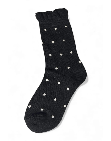 Dot Frill Sock