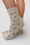 Dot Frill Sock