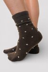 Dot Frill Sock